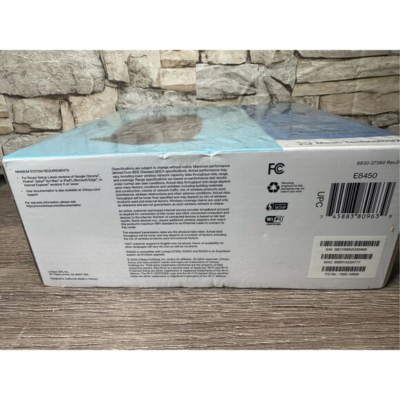 Linksys Arena Pro 6 Wifi 6 Dual Band Mesh Router AX3200 Speed 25+ Devices - Picture 5 of 5